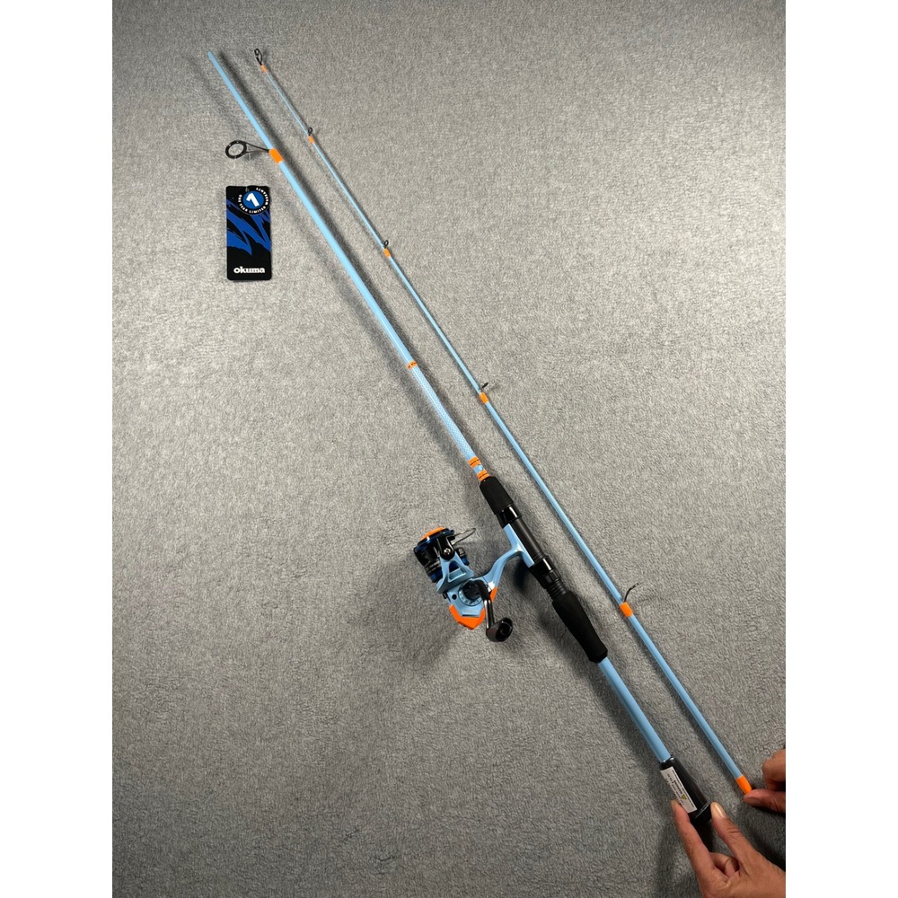 Okuma Fuel Spin Energy 6ft 6in Medium Spinning Combo FSP-662M-3000 Blue Orange